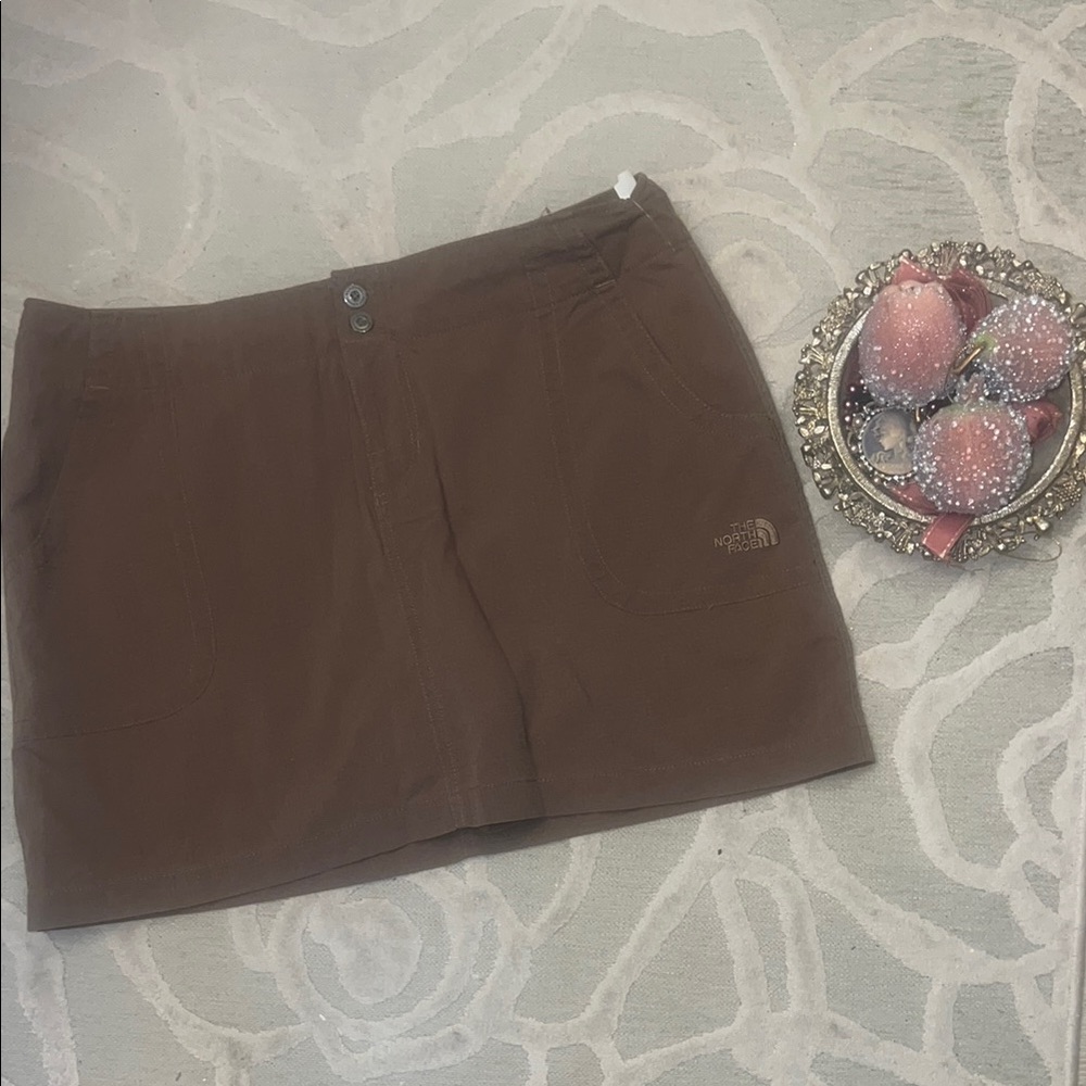 🌷NWT🌷THE NORTH FACE🌷Coffee brown Equator Ripstop skort UPF 30